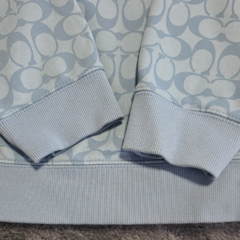 Coach Sweatshirt in Soft Blue - Picture 6 of 14